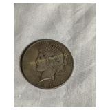 1923 silver peace dollar