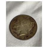 1923 (D) silver peace dollar
