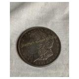 1921 Morgan silver dollar