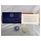 1971 Eisenhower dollar coin & token UNC