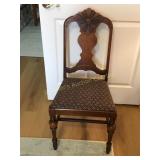 Straight back chair (NO shipping)