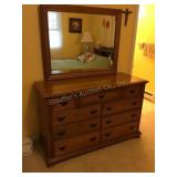 Cherokee furniture company Dresser w/mirror,