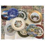 9 souvenir,state plates