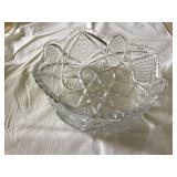 Heavy lead crystal bowl 8'