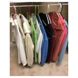 Ladies fleece hoodies,zip up hoodies, etc sz