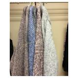 6 womenï¿½s sweaters, m &l, Belk, Talbots, Rafael,