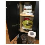 Contents of 1 kitchen cabinet - Hamilton beach