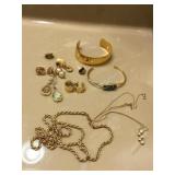 Costume, jewelry, gold tone - Napier, etc