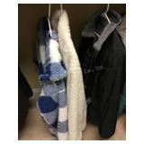 3 Fuzzy type womenï¿½s jackets, size s & l, , gray