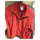 4 Columbia ladies fleece jacket sz med - large