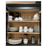 Contents of cabinet - dishware (Martha Stewart),