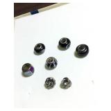 7 Misc. jewelry beads, some Pandora style