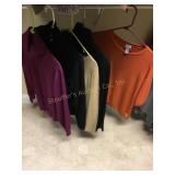 5 Womenï¿½s dress long sleeve sweater tops,