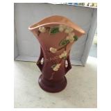 Roseville Pottery vase, 9.5'H