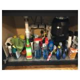 Content under kitchen sink