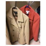 2 womenï¿½s wool peacoats, London Fog, St Johnï¿½s