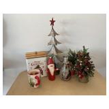 Christmas decor metal can, tree-22' tall, l