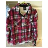 Work site gear ladies fleece jacket sz.Med. NWT