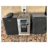 Philips MC 10 micro system w/remote, radio, CD