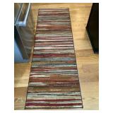 2 Long rugs w/floor grippers, 24x74'