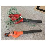 2 Leave blowers, Black & Decker & Toro, electric