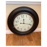 Baldauf Clock Co., 30' wall clock, battery