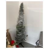 7 ft lighted tree w/stand, working