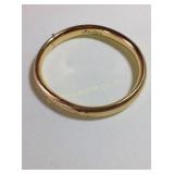 Mudge bangle, marked CA, gold filled ?