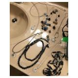 Costume jewelry necklaces