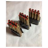 24, 30-06 blanks & 3 garand clips