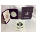 1987 (s) American Eagle one ounce proof silver