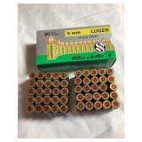 50 Rds, Collier & Bellot, 9mm PARA Luger, 115 gr