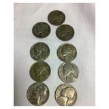 9 1943 (s,p) Jefferson nickels