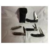 5 Pocket knives - Barlow,etc.- longest blade
