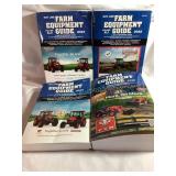 4 Farm Equipment Guides, 2022-2025, paperbacks