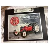 Ford Farming collectorï¿½s metal sign, 16x12.5",