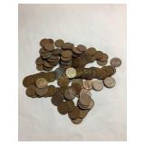 100+  1940s Lincoln wheat pennies