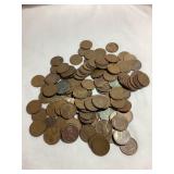 100+  1940s Lincoln wheat pennies