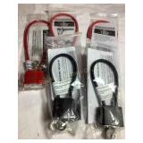5 Misc  gun/cable locks, NIP