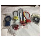 6 Misc. gun/cable  locks, NIP
