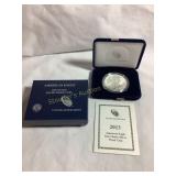 2013 American Eagle one ounce silver proof dollar