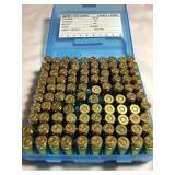 100 Rds 9 mm Luger w/plastic case
