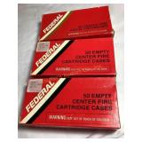 (3) Federal 45 auto brass casings only