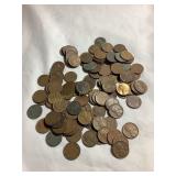 100+  1940s Lincoln wheat pennies