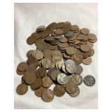 100+  1940s Lincoln wheat pennies