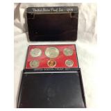US Proof Set 1976, w/original case & box