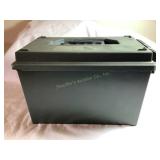 HQ Issue hard sided plastic utility ammo case,
