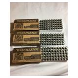 (3) boxes, 50 Rds ea., Winchester USA Forged 9 mm