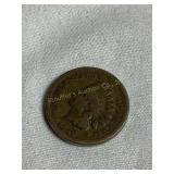 1859 Indian head laurel wreath reverse one cent