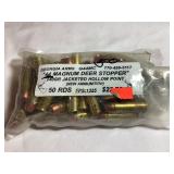 50 Rds, Georgia Arms,  44 magnum ammo, 240 gr,
